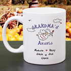 Floating on A Cloud Personalized Angels Coffee Mug